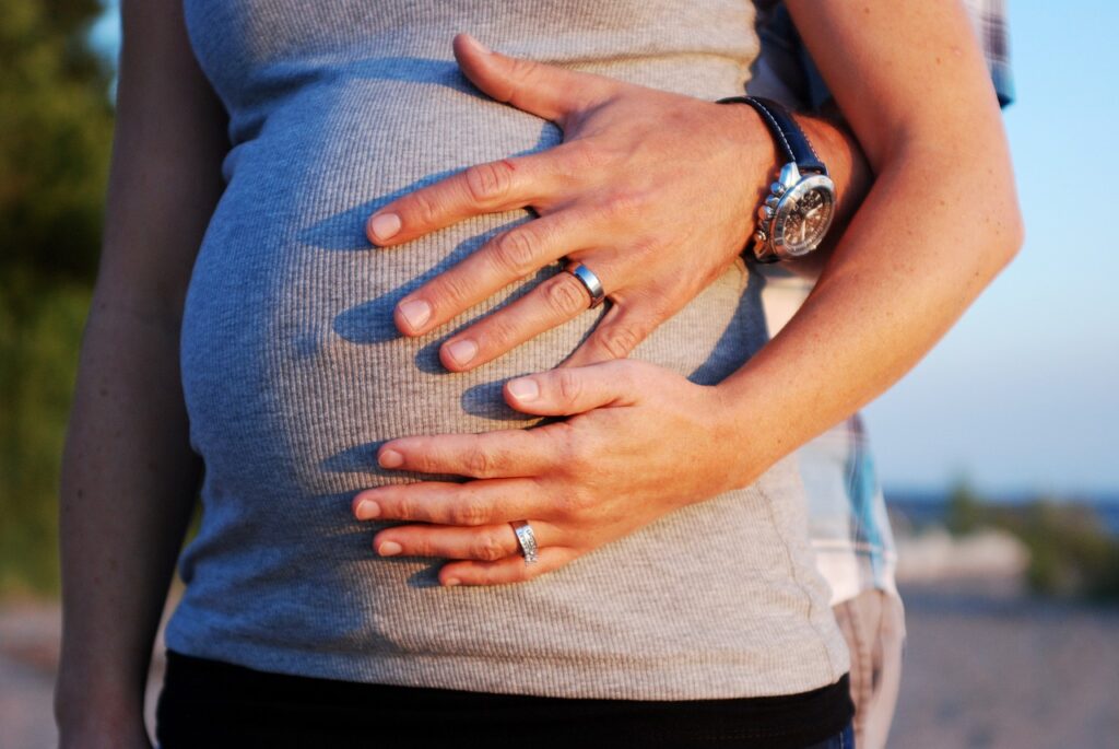 pregnancy, hands, woman